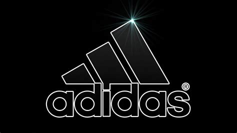 adidas logo wit met rode achtergrond|adidas logo background.